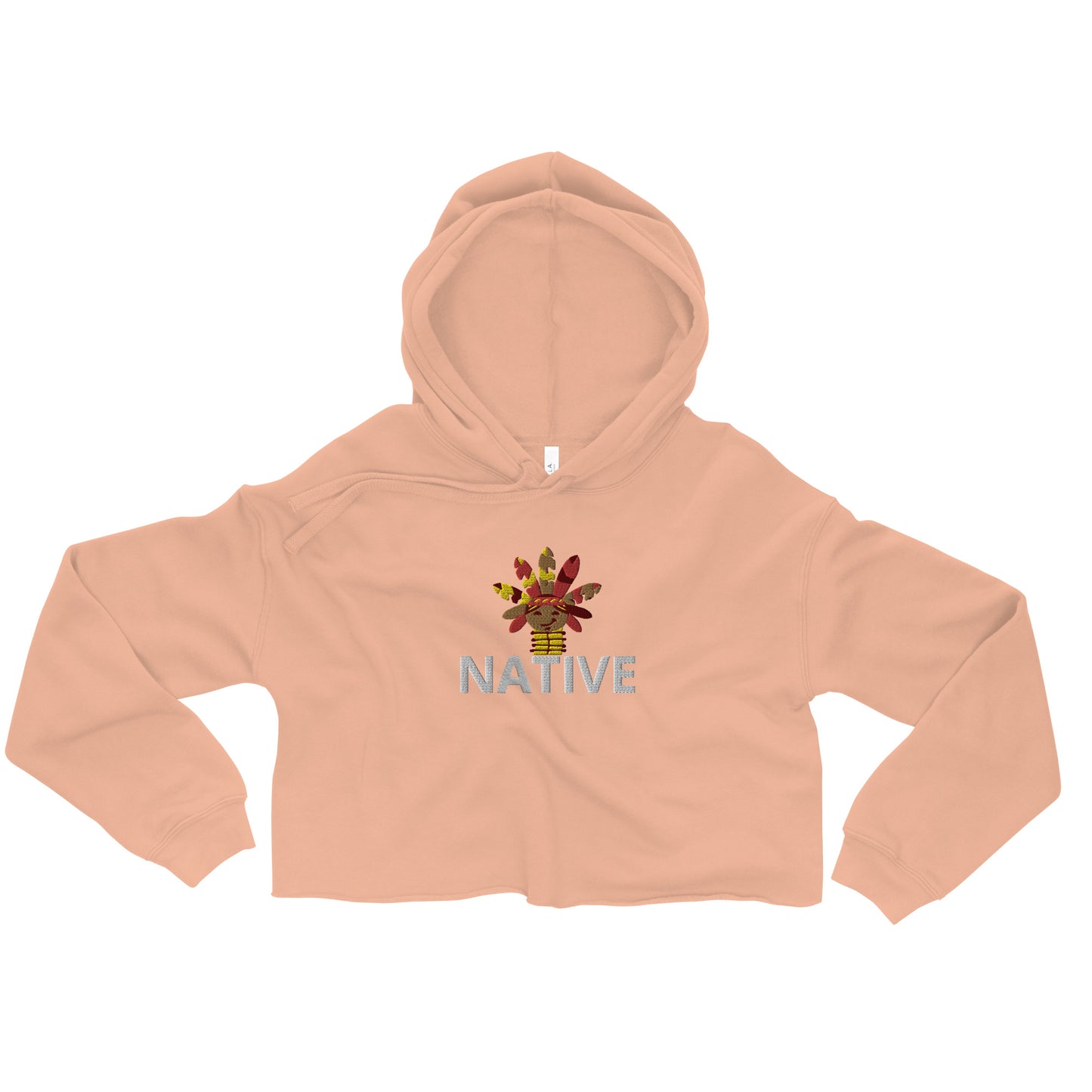 Native Crop Hoodie (EMBROIDERED)